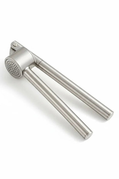 Stainless Steel Garlic Press Crush Without Peeling Removable Chamber